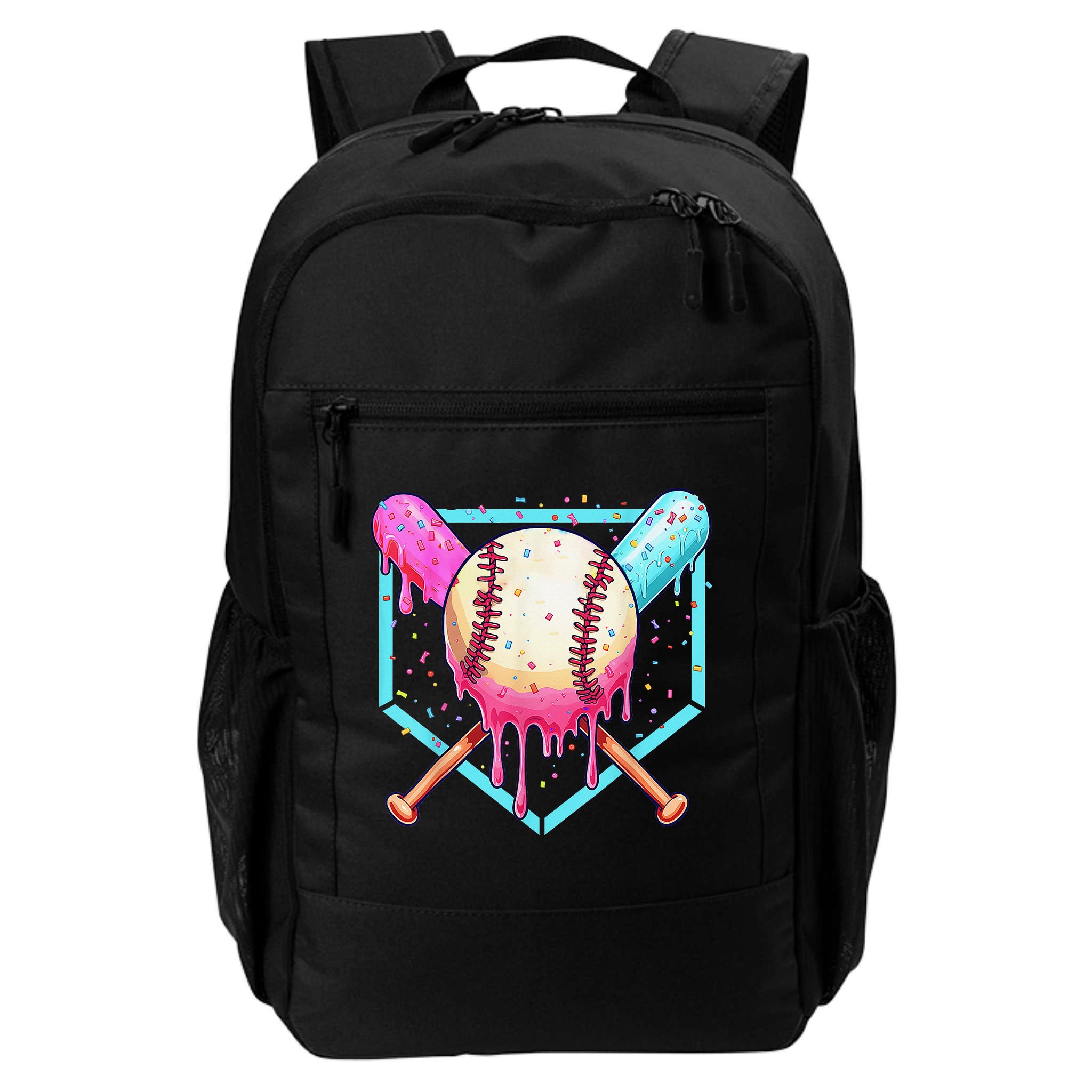 Baseball Cuteping Ice Cream Cute Baseball Season Gift Backpack