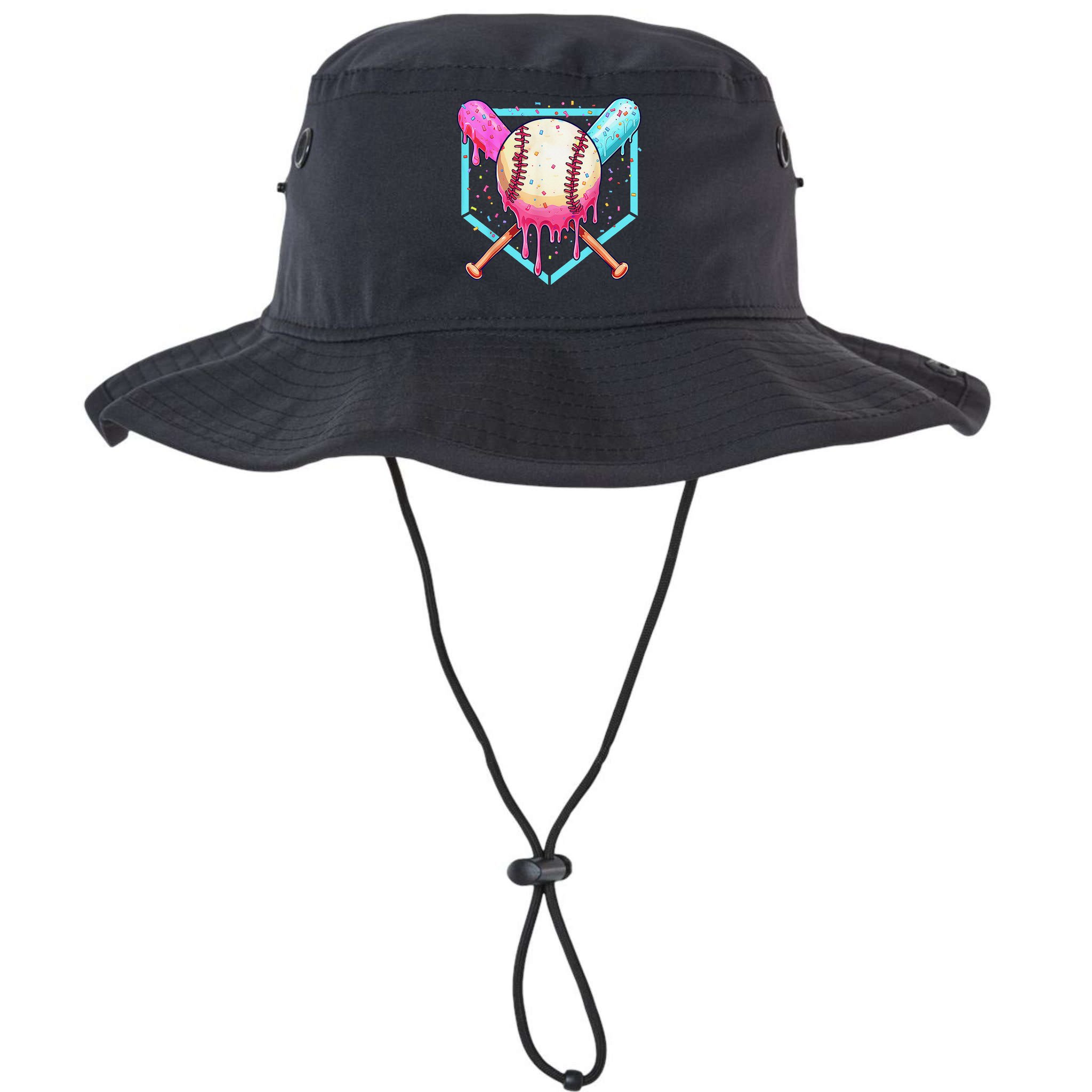 Baseball Cuteping Ice Cream Cute Baseball Season Gift Bucket Hat