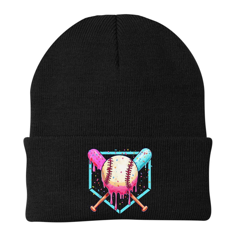 Baseball Cuteping Ice Cream Cute Baseball Season Gift Beanie