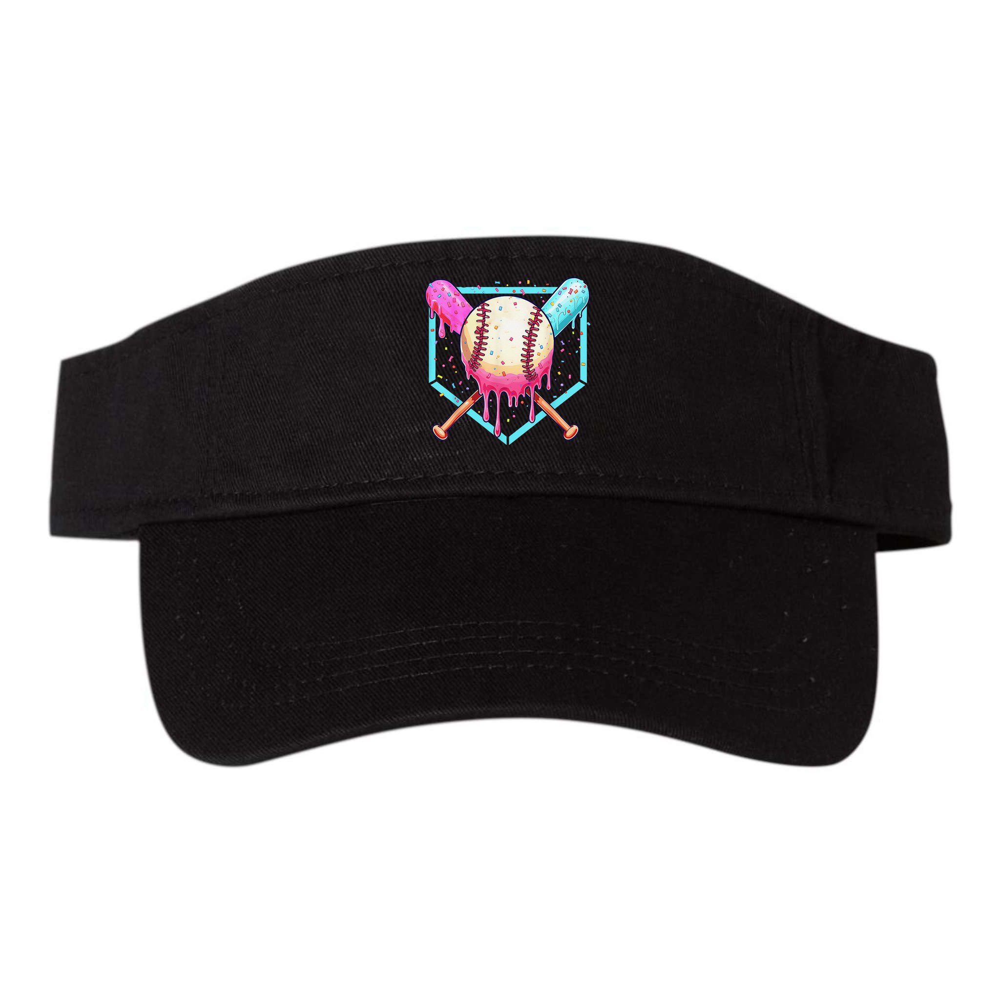 Baseball Cuteping Ice Cream Cute Baseball Season Gift Visor