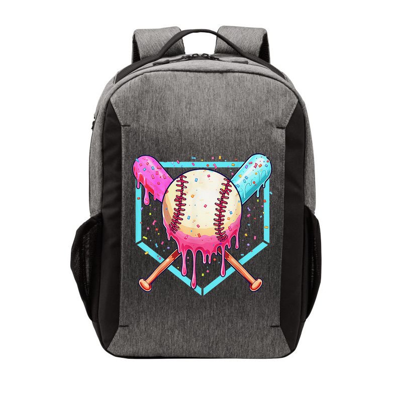 Baseball Cuteping Ice Cream Cute Baseball Season Gift Vector Backpack