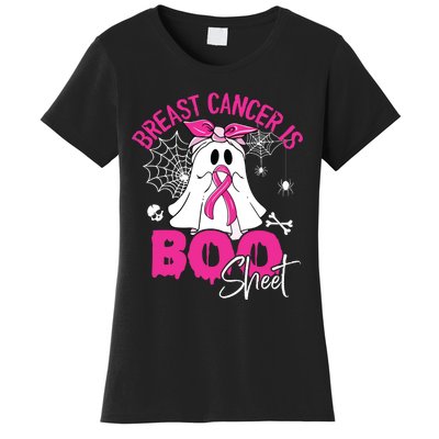 Breast Cancer Is Ghost Sheet Breast Cancer Awareness Women's T-Shirt