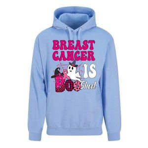 Breast Cancer Is Boo Sheet Halloween Breast Cancer Awareness Unisex Surf Hoodie