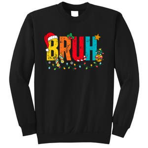 Bruh Christmas In July Summer Beach Vacation Sweatshirt