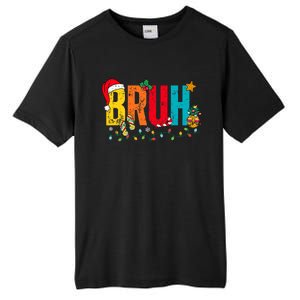 Bruh Christmas In July Summer Beach Vacation Tall Fusion ChromaSoft Performance T-Shirt