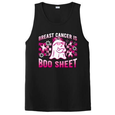 Breast Cancer Is Boo Sheet Halloween Breast Cancer Awareness PosiCharge Competitor Tank