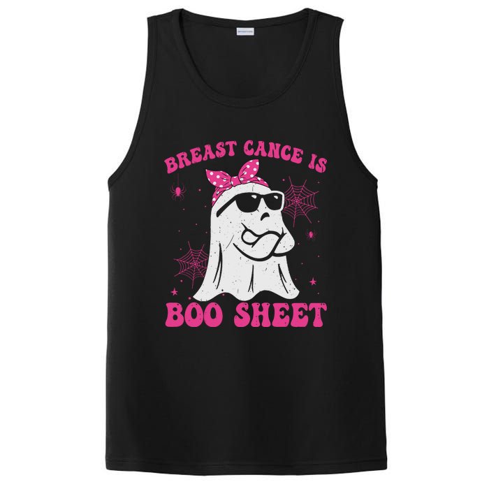 Breast Cancer Is Boo Sheet Halloween Breast Cancer Awareness PosiCharge Competitor Tank