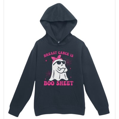 Breast Cancer Is Boo Sheet Halloween Breast Cancer Awareness Urban Pullover Hoodie