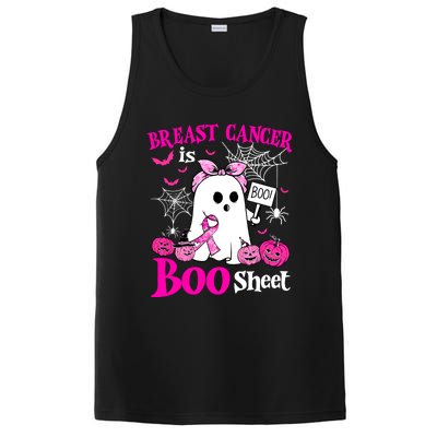 Breast Cancer Is Boo Sheet Halloween Breast Cancer Awareness PosiCharge Competitor Tank