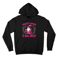 Breast Cancer Is Boo Sheet Halloween Breast Cancer Awareness Hoodie