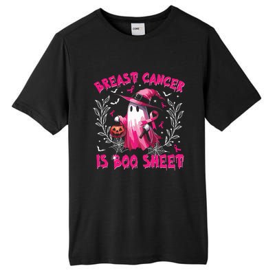 Breast Cancer Is Boo Sheet Halloween Breast Cancer Awareness Tall Fusion ChromaSoft Performance T-Shirt