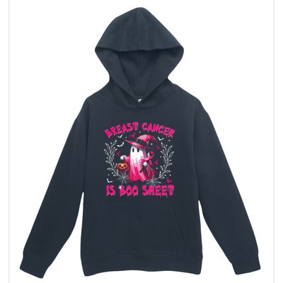 Breast Cancer Is Boo Sheet Halloween Breast Cancer Awareness Urban Pullover Hoodie