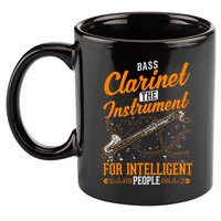 Bass Clarinet Instrument For Intelligent People 11oz C Handle Ceramic Mug