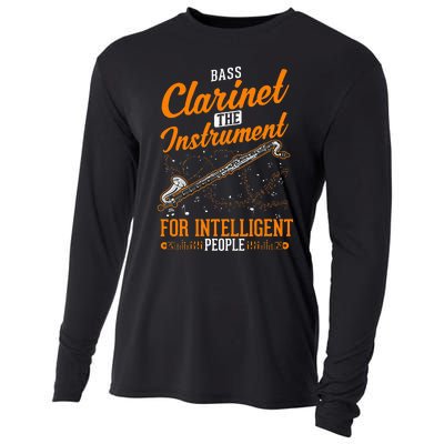 Bass Clarinet Instrument For Intelligent People Cooling Performance Long Sleeve Crew