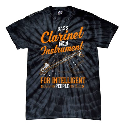 Bass Clarinet Instrument For Intelligent People Tie-Dye T-Shirt