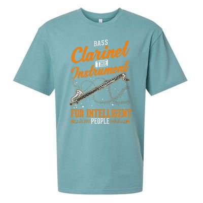 Bass Clarinet Instrument For Intelligent People Sueded Cloud Jersey T-Shirt