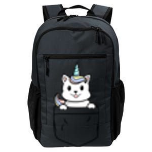 Baby Caticorn In Pocket Daily Commute Backpack