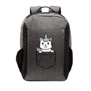 Baby Caticorn In Pocket Vector Backpack