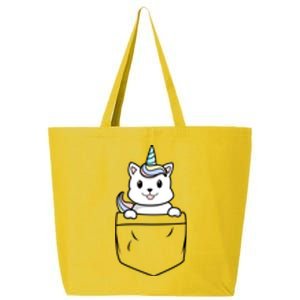 Baby Caticorn In Pocket 25L Jumbo Tote