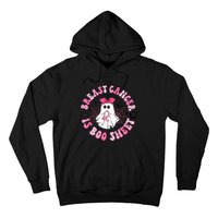 Breast Cancer Is Boo Sheet Boo Ghost Happy Halloween Hoodie