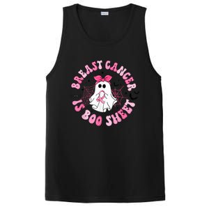 Breast Cancer Is Boo Sheet Boo Ghost Happy Halloween PosiCharge Competitor Tank