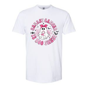 Breast Cancer Is Boo Sheet Boo Ghost Happy Halloween Softstyle CVC T-Shirt