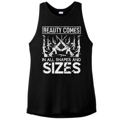 Beauty Comes In All Shapes And Sizes Ladies PosiCharge Tri-Blend Wicking Tank