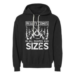 Beauty Comes In All Shapes And Sizes Garment-Dyed Fleece Hoodie