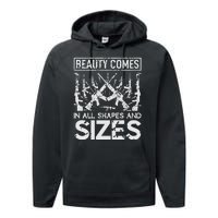 Beauty Comes In All Shapes And Sizes Performance Fleece Hoodie