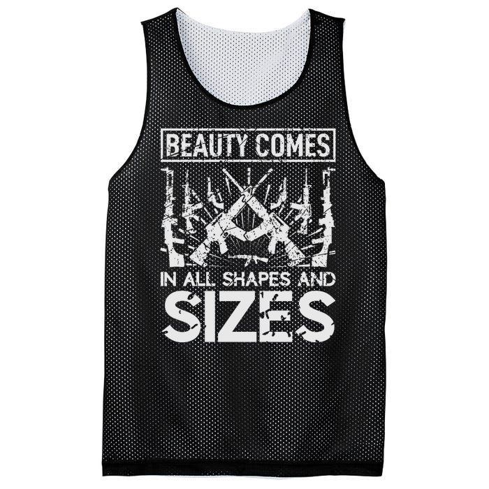 Beauty Comes In All Shapes And Sizes Mesh Reversible Basketball Jersey Tank