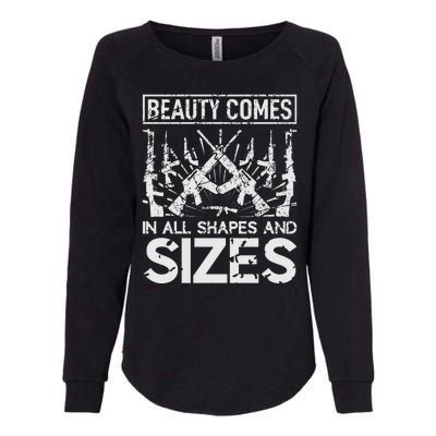 Beauty Comes In All Shapes And Sizes Womens California Wash Sweatshirt