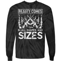 Beauty Comes In All Shapes And Sizes Tie-Dye Long Sleeve Shirt