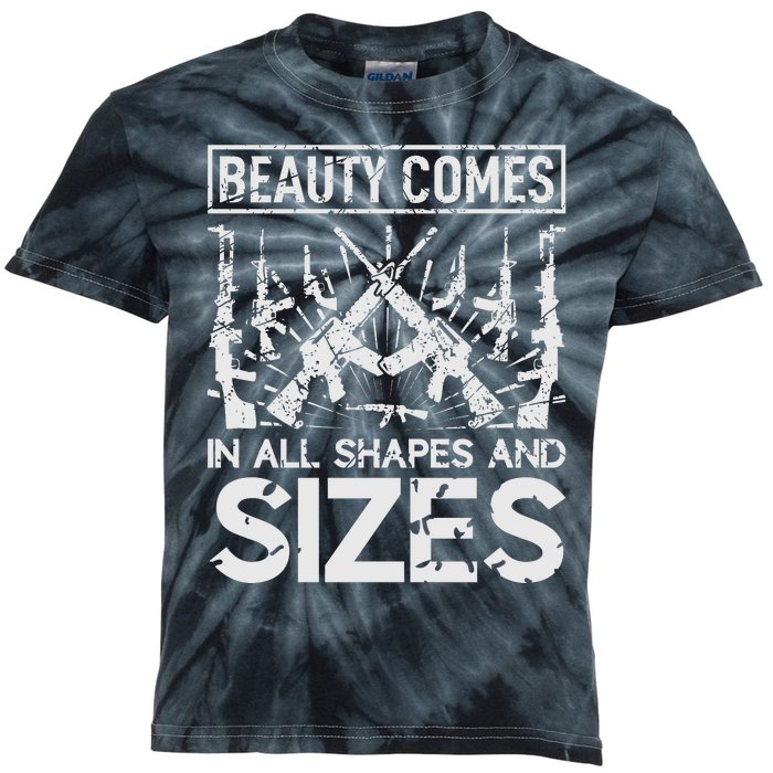 Beauty Comes In All Shapes And Sizes Kids Tie-Dye T-Shirt