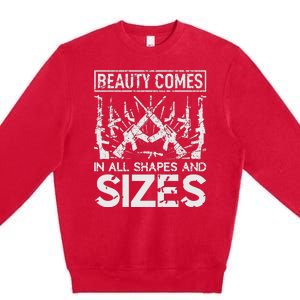 Beauty Comes In All Shapes And Sizes Premium Crewneck Sweatshirt