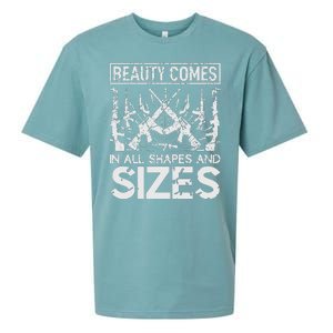 Beauty Comes In All Shapes And Sizes Sueded Cloud Jersey T-Shirt