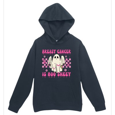 Breast Cancer Is Boo Sheet Halloween Breast Cancer Awareness Urban Pullover Hoodie