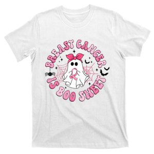 Breast Cancer Is Boo Sheet Cute Ghost Ghoul Halloween Cancer Fighter T-Shirt