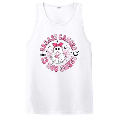 Breast Cancer Is Boo Sheet Cute Ghost Ghoul Halloween Cancer Fighter PosiCharge Competitor Tank