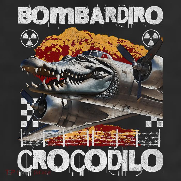 Bombardiro Crocodilo - Italian Brainrot Meme  Cool Comfort Performance Bucket Hat