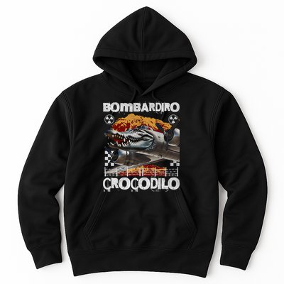 Bombardiro Crocodilo - Italian Brainrot Meme  Hoodie