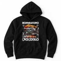 Bombardiro Crocodilo - Italian Brainrot Meme  Hoodie