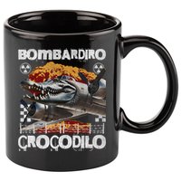 Bombardiro Crocodilo - Italian Brainrot Meme  11oz C Handle Ceramic Mug