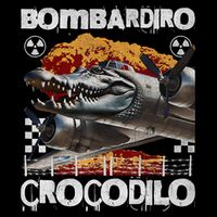 Bombardiro Crocodilo - Italian Brainrot Meme  16 in Basic Backpack