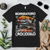 Bombardiro Crocodilo - Italian Brainrot Meme  Premium T-Shirt