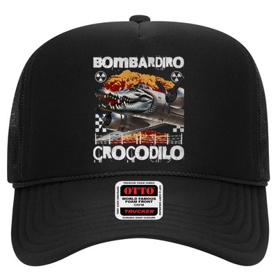 Bombardiro Crocodilo - Italian Brainrot Meme  Trucker Hat