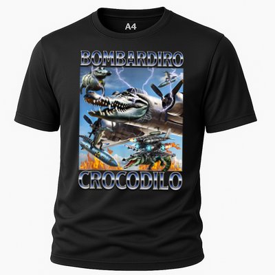 Bombardiro Crocodilo - Italian Brainrot Meme Performance Shirt