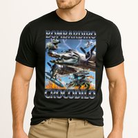 Bombardiro Crocodilo - Italian Brainrot Meme Cooling Performance Crew T-Shirt