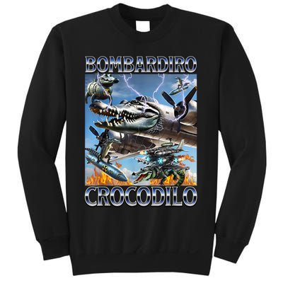 Bombardiro Crocodilo - Italian Brainrot Meme Sweatshirt