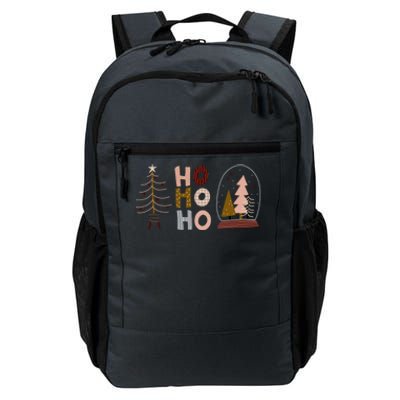 Boho Christmas I Love Christmas Ho Ho Ho Cute Holiday Gift Daily Commute Backpack