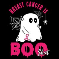 Breast Cancer Is Boo Sheet Halloween Ghost Backpack